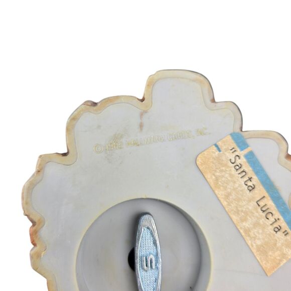 Vtg 1982 Hallmark Musical Organ Grinder & Monkey Santa Lucia Figurine 8.5" WORKS - Picture 13 of 14